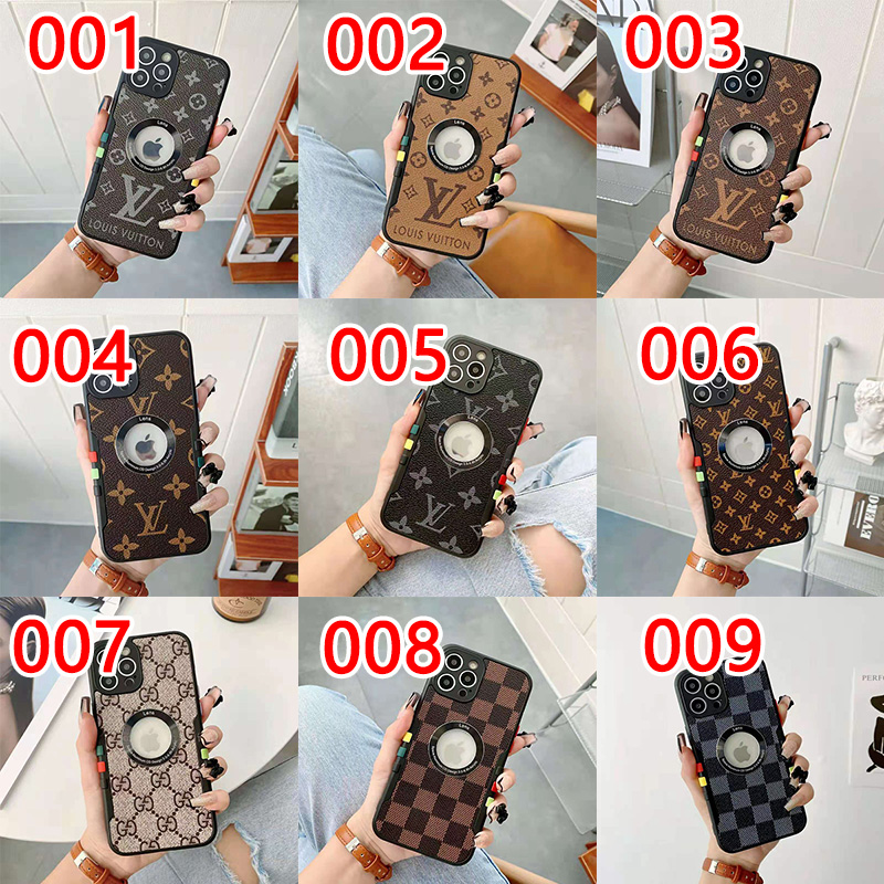 Fashion Brand Leather Case for Apple iPhone 13 12 11 Pro Max XR XS